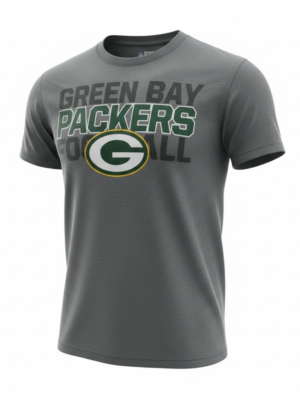 NFL Green Bay Packers Gray Graphic Tee